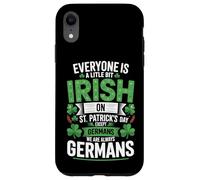Everyone Is A Little Bit Irish On St Patrick's Day Germans Case for iPhone XR