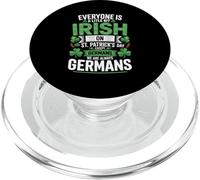 Everyone Is A Little Bit Irish On St Patrick's Day Germans PopSockets PopGrip for MagSafe