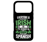 Everyone Is A Little Bit Irish On St Patricks Day Spanish Case for iPhone 17 Pro