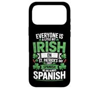 Everyone Is A Little Bit Irish On St Patricks Day Spanish Case for iPhone 17 Pro Max
