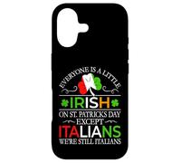 Everyone Is a Little Irish on a St Patrick's Day - Italian Case for iPhone 17