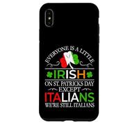 Everyone Is a Little Irish on a St Patrick's Day - Italian Case for iPhone XS Max