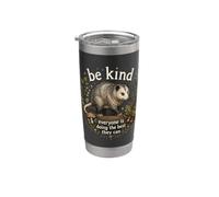 Everyone is Doing Their Best Possum Graphic Cozy Critters Stainless Steel Insulated Tumbler