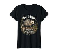 Everyone is Doing Their Best Possum Graphic Cozy Critters Value Graphic T-Shirt, Women, Black, S