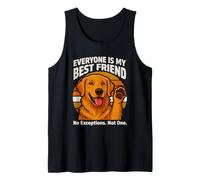 Everyone is My Best Friend No Exceptions Dog Tank Top