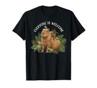 Everyone is Welcome Capybara Jungle Harmony T-Shirt