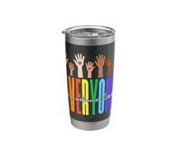 Everyone is Welcome Here Idaho Teacher Stainless Steel Insulated Tumbler