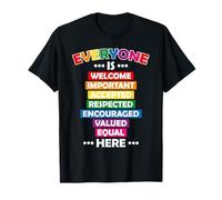 Everyone Is Welcome Here, Political Protest, LGBTQ T-Shirt