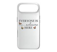 Everyone is Welcome Here Pride Sign Lesbian Butterfly Pride Case for iPhone Air