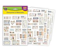 Everyone is Welcome Stickers, Pack of 120