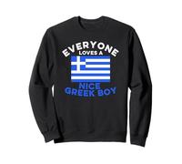 Everyone Loves a Nice Greek Boy - Men and Boys T-Shirt Sweatshirt