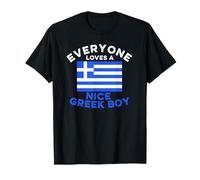 Everyone Loves a Nice Greek Boy - Men and Boys T-Shirt T-Shirt