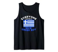 Everyone Loves a Nice Greek Boy - Men and Boys T-Shirt Tank Top