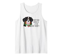 Everyone Needs A Little Berner Therapy - Bernese Mountain Tank Top