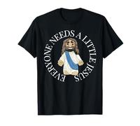 Everyone Needs a Little Jesus Christian Faith Religious T-Shirt