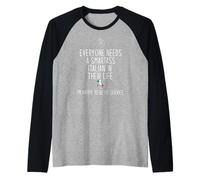 Everyone Needs A Smartass Italian in Their Life Italy Meme Raglan Baseball Tee