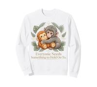 Everyone Needs Something To Hold On To Baby Monkey Punch Sweatshirt