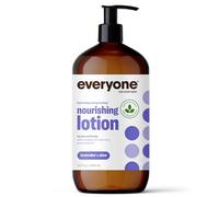 Everyone Nourishing Hand and Body Lotion, 32 Ounce (Pack of 1), Lavender and Aloe, Plant-Based Lotion with Pure Essential Oils, Coconut Oil, Aloe Vera and Vitamin E