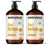 Everyone Nourishing Hand and Body Lotion, 32 Ounce (Pack of 2), Coconut and Lemon, Plant-Based Lotion with Pure Essential Oils, Coconut Oil, Aloe Vera and Vitamin E