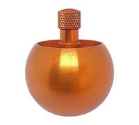 Everyone Stands Upside-Down (Φ24 Orange) | Shinshu Suwa Precision Processing Technology Metal Standing Top Good Toy SUWA Premium Shinshu Brand Award Metal Tippe Top