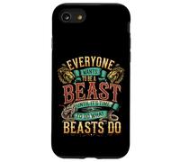 Everyone Wants To Be A Beast Until It's Time To Act - Case for iPhone SE (2020) / 7/8