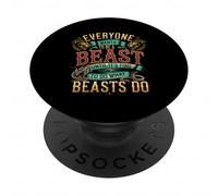 Everyone Wants To Be A Beast Until It's Time To Act - PopSockets Adhesive PopGrip
