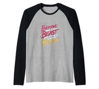 Everyone Wants to Be A Beast Until It's Time to Act - Raglan Baseball Tee