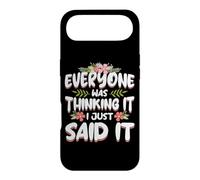 Everyone was Thinking It I Just Said it Sarcastic Women Case for iPhone Air