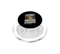 Everyone's a Suspect Until Proven Otherwise Detective PopSockets PopGrip for MagSafe