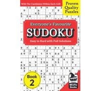 Everyone's Favourite Sudoku - Book 2: One Puzzle Per Page | 120 Large Print Sudoku Puzzles | Easy to Hard