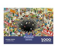 Everything-at-once Department Store Wooden Jigsaw Puzzle Waterproof 1000 Piece Puzzles for Adults Challenging And Brainteasing Games