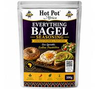 Everything Bagel Seasoning with Smoked Paprika | Premium Seed Blend | Perfect for Bagels, Eggs, Avocado, Salads & More | 100g by Hot Pot Africa