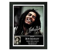 Everything But That Bob Marley Signed Autograph Photo Print Poster Mounted Wall Art (10x12) Actor Artwork for Home & Office Decor Gift