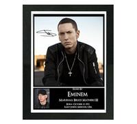 Everything But That Eminem Signed Autograph Photo Print Poster Mounted Wall Art (10x12) Actor Artwork for Home & Office Decor Gift