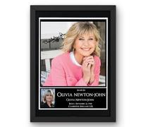 Everything But That Olivia Newton John Signed Framed Mounted Photo Print Display 10 x 12