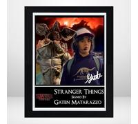 Everything But That Stranger Things Dustin Henderson/Gaten Matarazzo Version 1 Signed Mounted Photo Print Display 10 x 12