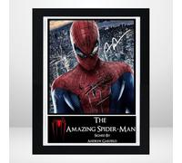 Everything But That The Amazing Spiderman : Andrew Garfield as Spiderman Signed Autograph Photo Print Poster Mounted Wall Art (10x12) Actor Artwork for Home & Office Decor Gift