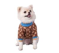 Everything Chic Designer Dog Clothes Sweater Shirt Outfit Small XS Teacup Cute Dogs Puppies French Bulldog Dachshund Chihuahua Cats Maltese Boy Girl (Small, BlueChewypawtton)