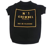 Everything Chic Designer Dog Clothes Sweater Shirt Outfit Small XS Teacup Cute Dogs Puppies French Bulldog Dachshund Chihuahua Cats Maltese Boy Girl (Large, Chewnel)