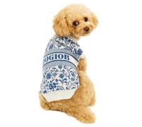 Everything Chic Designer Dog Clothes Sweater Shirt Outfit Small XS Teacup Cute Dogs Puppies French Bulldog Dachshund Chihuahua Cats Maltese Boy Girl (Medium, Dogior)