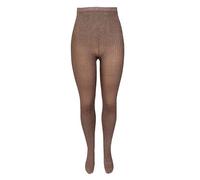EVERYTHING CROPOVER Skintone Gold Glitter Fishnet Stockings | Carnival Tights for Black and Brown Skin Women | One Size Salmon Small Weft