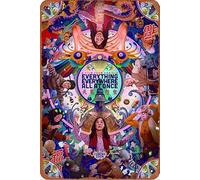 Everything Everywhere All At Once Movie Plaque Poster Metal Tin Sign 8" x 12" Vintage Retro Wall Decor