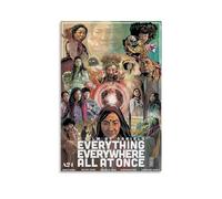 Everything Everywhere All At Once Movie Posters Poster Decorative Painting Canvas Wall Posters And Art Picture Print Modern Family Bedroom Decor Posters 12x18inch(30x45cm)