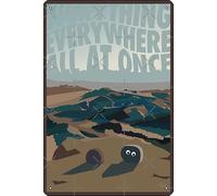 Everything Everywhere All At Once - Rocks Poster Metal Tin Sign Plaque Wall Art Decoration 8x12 Inch