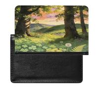 Everything Grows Passport Holder Cover Wallet Leather Passport Holder Travel Wallets Ultra Slim Passport Wallet Cover Case for Travel Must Haves Accessories Passport Book Holders
