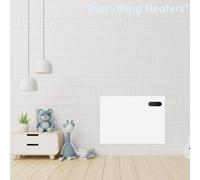 Everything Heaters 1000W Electric Panel Heater For Home Or Office - Wall Mounted Or Portable Freestanding With Touchscreen Timer And Thermostat