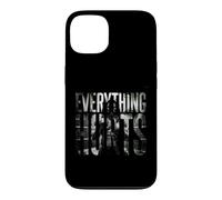 Everything Hurts Anime Workout Funny Weight Lifting Gym Case for iPhone 13