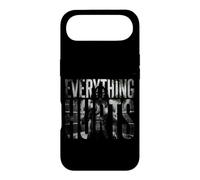 Everything Hurts Anime Workout Funny Weight Lifting Gym Case for iPhone Air