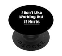 Everything Hurts Fitness Humor Gym Enthusiasts PopSockets Adhesive PopGrip