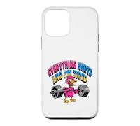 Everything Hurts I'm Tired Funny Gym Duck Case for iPhone 12 mini